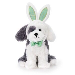 NEW FAO Schwarz 12" Cheers 4 Ears Sheepdog Plush Spring‎ Easter